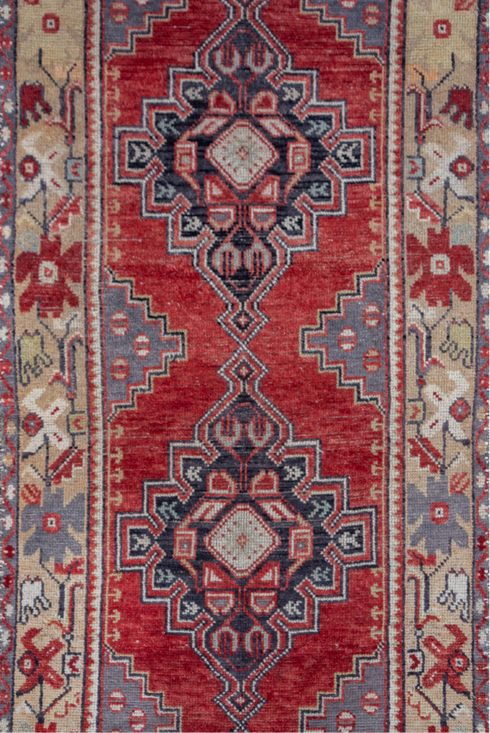 Vintage Oushak Runner Rug (2' x 10')